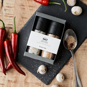 Geschenkbox Salze | Organic Secret Blend & Knoblauch-Chili