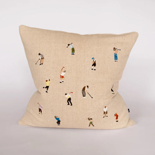 Kissenbezug GOLFERS 48x48cm | natur