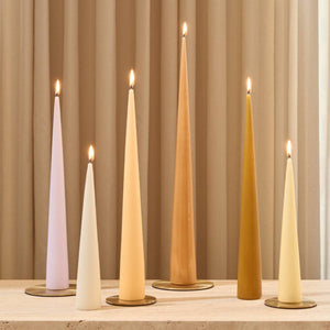 Kerze CONE 37cm| in verschiedenen Farben verfügbar