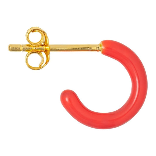 Ohrstecker COLOR HOOP | Coral