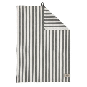 Geschirrtuch STRIPES | grün-weiss