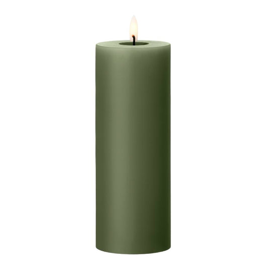 LED Blockkerze h: 20cm | Green Soil
