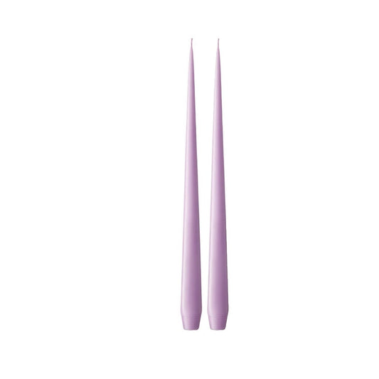 Handgezogene Kerze 2 Stk. | Crocus Delight - interiør butik