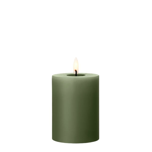 LED Blockkerze h: 10cm | Green Soil