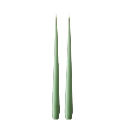 Handgezogene Kerze 2 Stk. | Eucalyptus - interiør butik