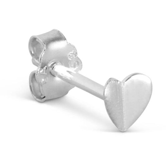 Ohrstecker aus Silber HEART WING | silbern