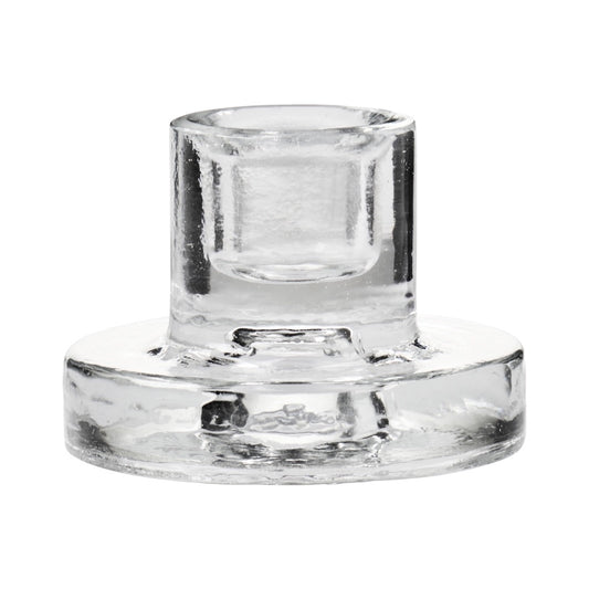 Kerzenhalter aus Glas | transparent, Stiftkerzen - interiør butik