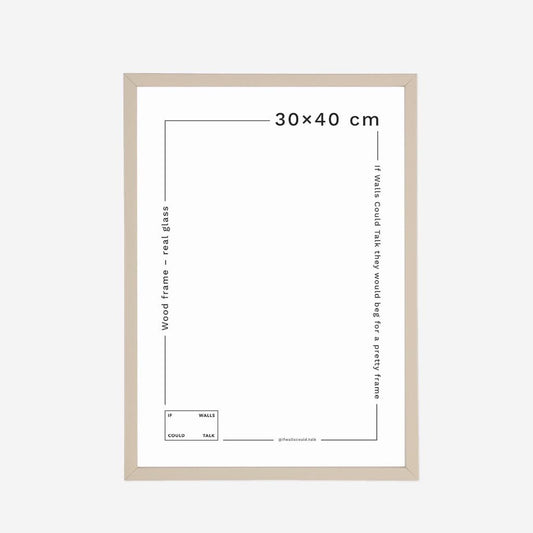 Bilderrahmen Beige | 30x40cm
