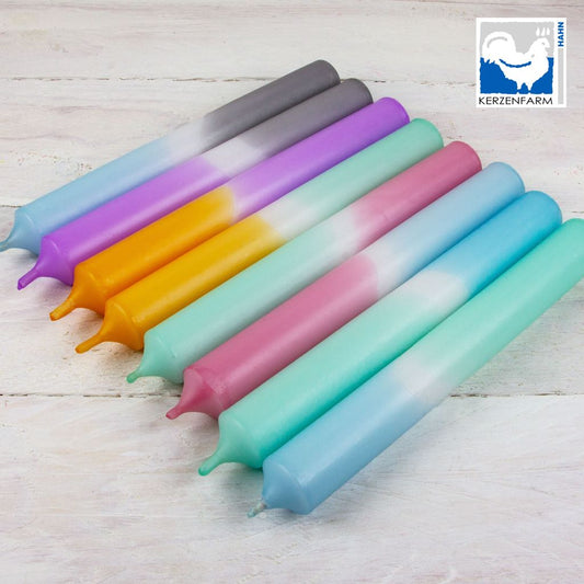 Dip-Dye Stabkerze 18cm | verschiedene Farben