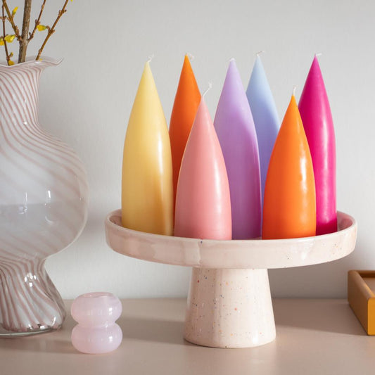 Kerze CONE | in verschiedenen Farben - interiør butik