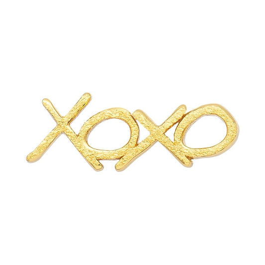 Ohrstecker aus Silber XOXO | vergoldet