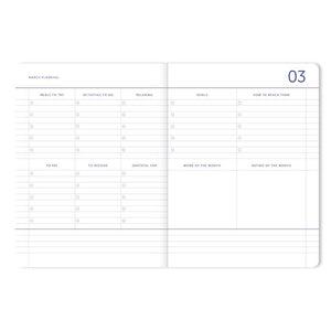 Kalender MY JOURNAL 2024 | dunkelblau