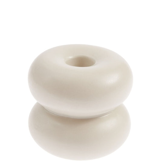 Kerzenhalter RING | medium, beige