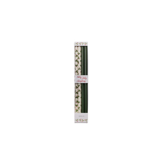 Stiftkerzen MISTLETOE 4er Set Ø1.2 cm h: 30cm