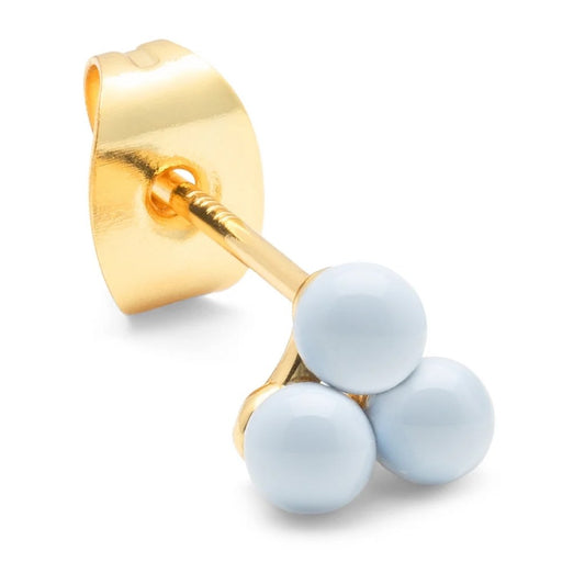 Ohrstecker TRIO | Skyride Blue