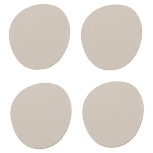 Glasuntersetzer PIEDRA 4er Set | Sand