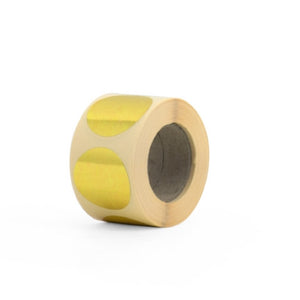 10 Aufkleber I Gold glänzend