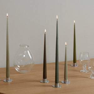 Kerzenständer I Silber glänzend | medium