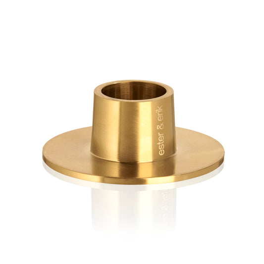 Kerzenständer I Gold matt I medium - interiør butik