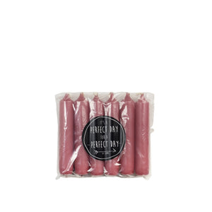 Pack of 6 candles 12cm I LEMONADE