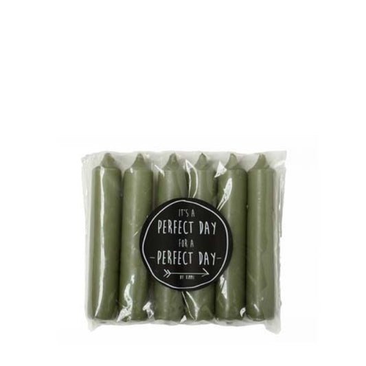 6er Pack Kerzen 12cm | Thymian - interiør butik
