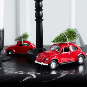 Weihnachts-Auto | klein, rot